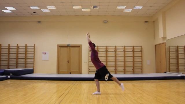 03 Стойка на руках ошибка прямая опорная нога смотреть онлайн