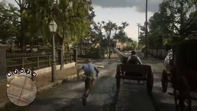 Unlucky Horse and indifferent coachman(Несчастная Лошадь и невозмутимый кучер) Red Dead Redemption смотреть онлайн
