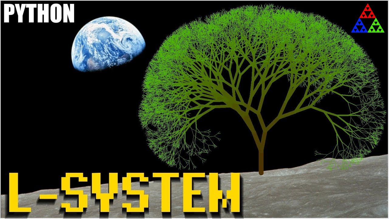 Выращиваю Фракталы на Python [ Turtle ] смотреть онлайн