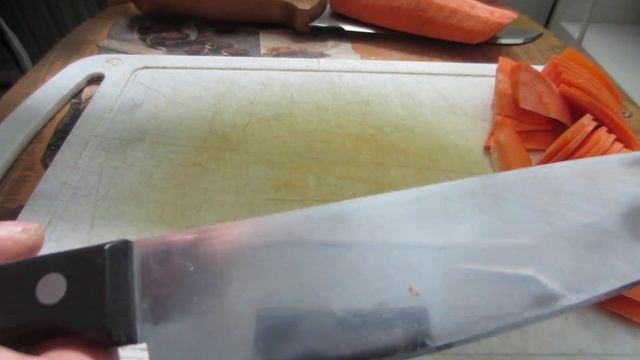 Ножи со сведением 1,0-1,5 мм. Рез моркови. смотреть онлайн