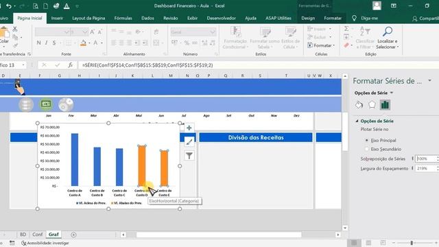 Dashboard no Excel | INCRÍVEL Dashboard Financeiro no Excel [Aula 2/2] смотреть онлайн