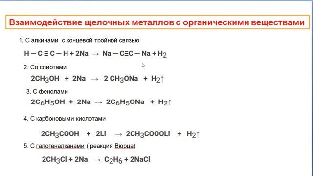 Щелочные металлы и их оксиды смотреть онлайн