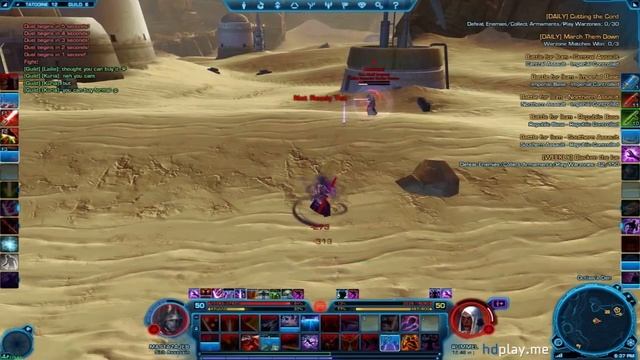 SWTOR Duel - Sith Assassin vs Sith Sorcerer смотреть онлайн