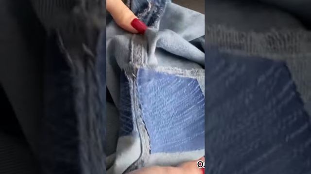 Заплатка в джинсах #шьемвместе #учушить