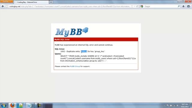 How to hack MyBB Forums [Commentary] смотреть онлайн