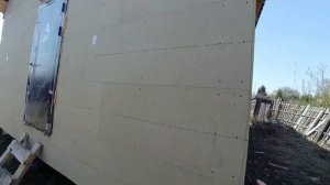 ЭКОНОМНАЯ ВНЕШНЯЯ ОБШИВКА КАРКАСНОГО ДОМА СВОИМИ РУКАМИ. ПЛИТЫ ДСП Quick Deck (КВИК ДЕК) ШИП-ПАЗ.