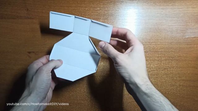 How to make a trapezoidal prism out of paper смотреть онлайн
