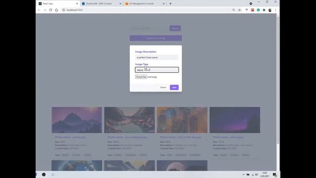 React & SpringBoot & AWS Java SDK 2.0 - Image Gallery Application смотреть онлайн