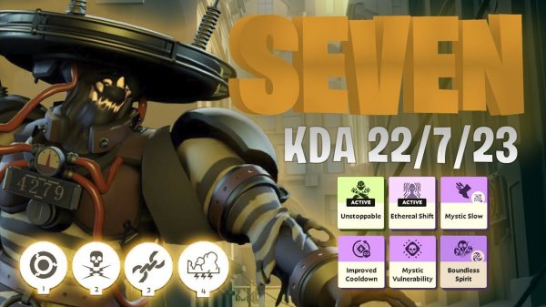 ОН ПОКАЗАЛ ЛУЧШИЙ БИЛД НА SEVEN! ПРОТАЩИЛ КАТКУ СМОТРИ ГАЙД! SEVEN HIGH MMR! VALVE DEADLOCK