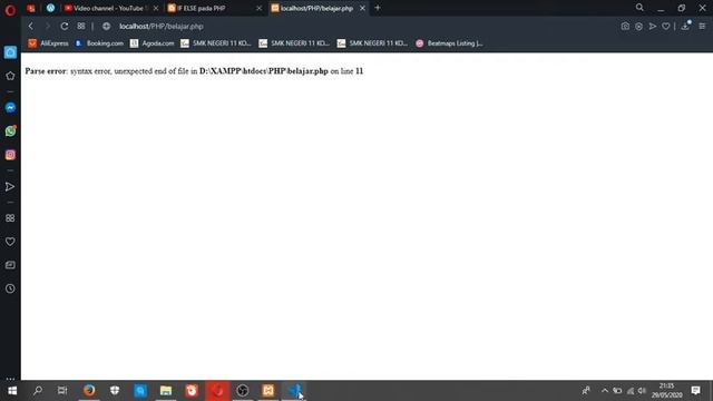 #4 belajar php IF ELSE смотреть онлайн
