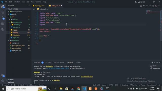 50 - المشروع الثالث: الموجهات || React Project 3 Router (BrwoserRouter And Link And Routes) смотреть онлайн