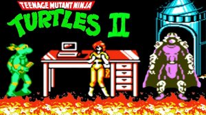 Полное прохождение ? Teenage Mutant Ninja Turtles 2 (Черепашки 2)? на денди (NES) на русском языке