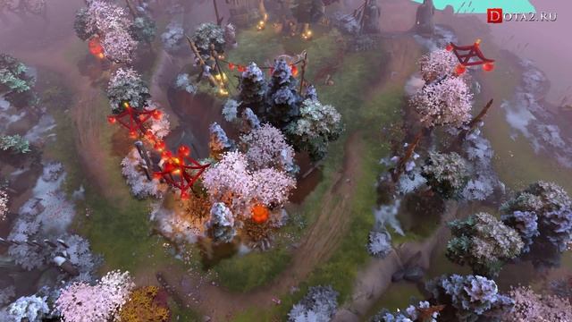 Новое оформление карты Dota 2 [New Bloom Map] смотреть онлайн
