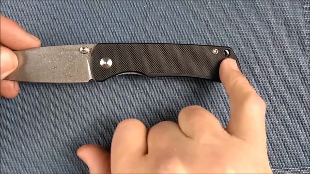 Review of the Tangram (Kizer budget knives) Model: "Santa Fe" TG3002A1 - Design by Azo смотреть онлайн