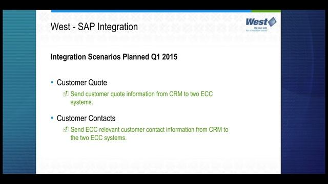 Microsoft Dynamics CRM & SAP integration: West Pharmaceutical & Scribe Software смотреть онлайн