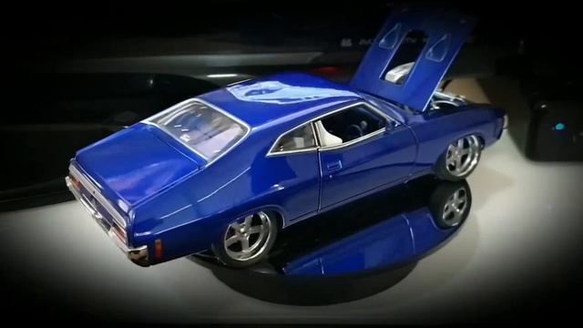 Ford XA Falcon GT Hardtop Street Machine, 1:18 scale by Autoart. Street Fighter wheels & lowered. смотреть онлайн