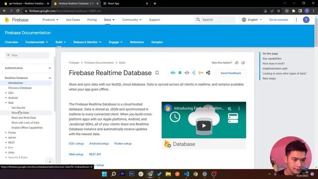 Cách Kết Nối Firebase Realtime - Database Với ReactJs Thay BackEnd Cho Dân FrontEnd смотреть онлайн