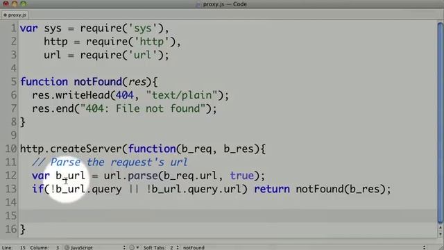 JavaScript_ Node.js_ Building an HTTP Proxy смотреть онлайн