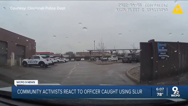Community activists react to Cincinnati officer caught using racial slur смотреть онлайн