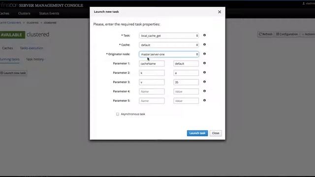 Running Javascript tasks on Infinispan server cluster смотреть онлайн