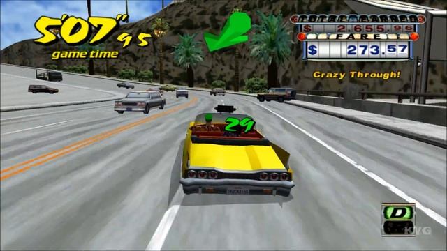 Crazy Taxi Gameplay (PC HD) [1080p] смотреть онлайн