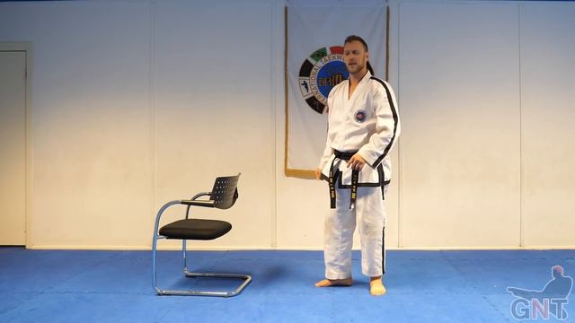 Taekwondo 180° Side Kick Tutorial (180 Degrees) | GNT How to смотреть онлайн