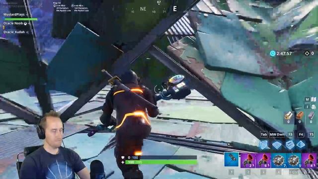 Playing Oracle Gaming's Giant Obstacle Course Deathrun In Fortnite Creative Mode! смотреть онлайн