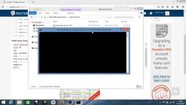 Minecraft Tutorial minecraft server [No Plugins] 1.10.2 смотреть онлайн