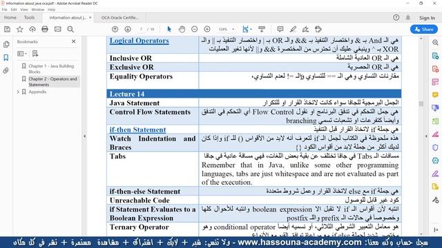 19 JAVA OCA 1Z0 808 Summary java OCA Chapter 2 Operators Statements смотреть онлайн