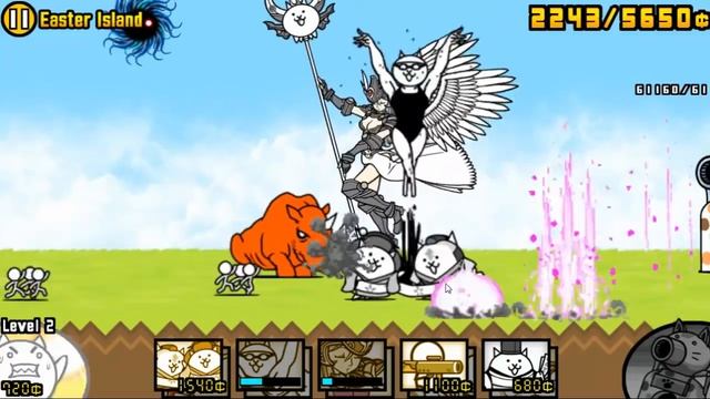Скрещиваем котов ! ( Battle Cats ) смотреть онлайн