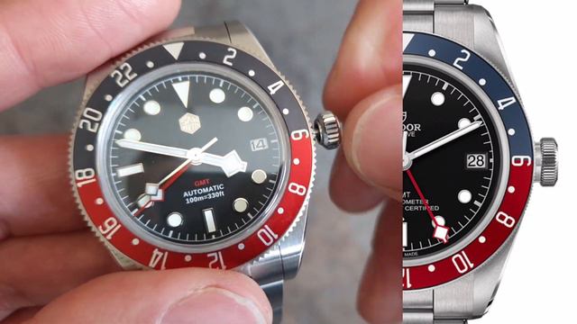 Is the Chinese made San Martin GMT a worthy opponent to the Tudor Black Bay GMT Swiss right hook?!.