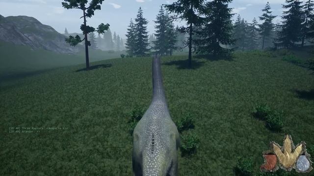 The Isle. День 7- й. Хищники атакуют.