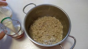Как сварить Легко и Вкусно ОВСЯНУЮ КАШУ! ОВСЯНАЯ КАША НА МОЛОКЕ  ВКУСНО БЫСТРО И ПОЛЕЗНО