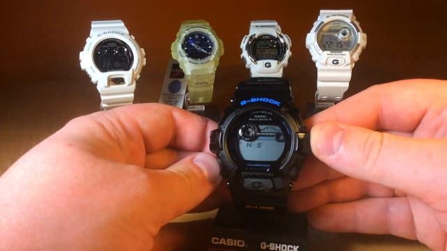 Обзор и настройка часов Casio G-Shock GWX-8900-1JF [3278] смотреть онлайн