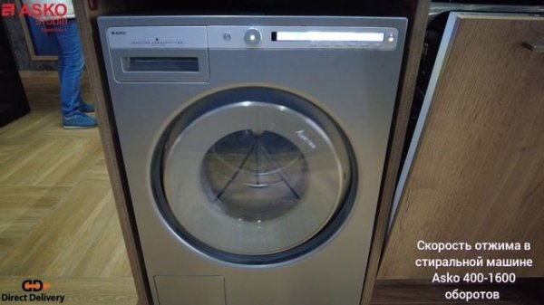 Asko Отжим в стиральной машине Asko W4086C.T/3