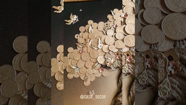 Денежное дерево "Мерцание в ночи " ♡Творческая мастерская "Cash Decor" смотреть онлайн