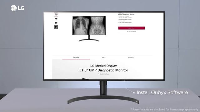 Feature Overview of 31" Diagnostic Monitor (32HL512D) смотреть онлайн