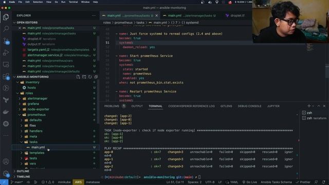 Belajar Membuat Monitoring Resources dengan Node Exporter, Prometehus & Grafana | DevOps 101 смотреть онлайн