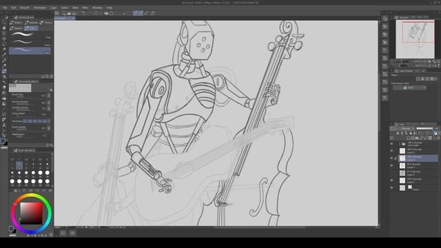 Speedpaint - Shestar guitarist смотреть онлайн