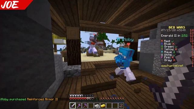 MINECRAFT BEDWARS but we try to git gud смотреть онлайн