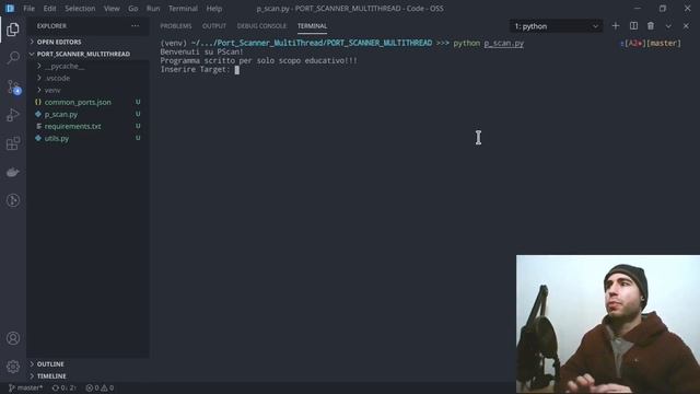 04. MODULI RICH e PYFIGLET - (Crea un Port Scanner TCP con Python 4/5) смотреть онлайн