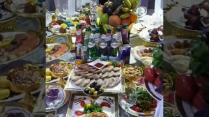 Как Узбеки накрывает праздничный стол !!