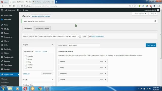 Betheme Tutorial #3 Theme Header and subheader option смотреть онлайн