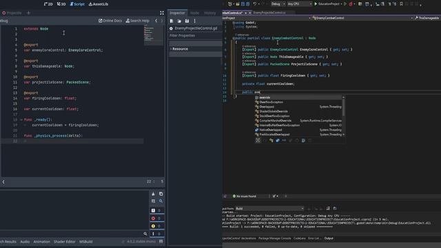 Godot Beginners | 12 AI Tutorial 4 –NPC Combat GDScript AND C# смотреть онлайн