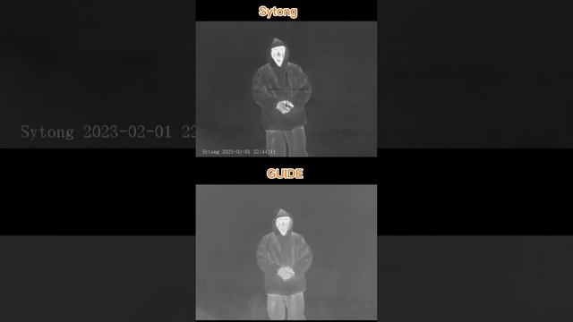 Как видят сквозь дым китайские тепловизоры Guide и Sytong смотреть онлайн