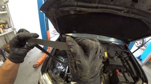 Camry 50 «Три Ольги» Серия 3. Замена обводного ремня на моторе 2.5