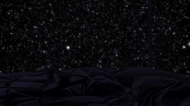 Spaceship Sleeping Quarters | Sleep In Space | White Noise | Long Travel In Cozy Bedroom