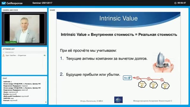 Что такое внутренняя стоимость компании – Intrinsic Value (реальная стоимость) смотреть онлайн