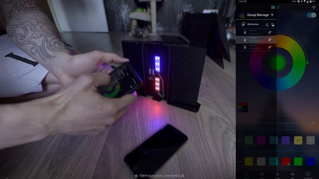 How to use duoCo Strip app with RGB LED Bluetooth Receiver смотреть онлайн