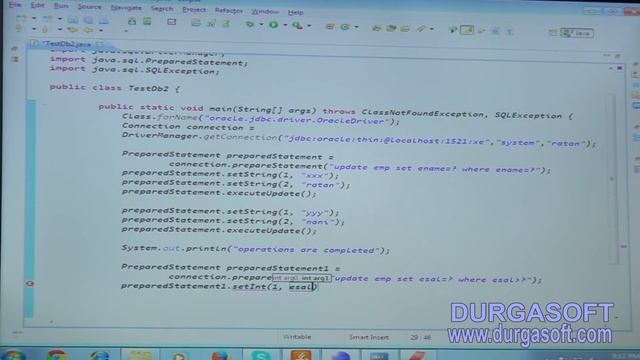 Advanced Java || JDBC Part - 13 by Ratan смотреть онлайн